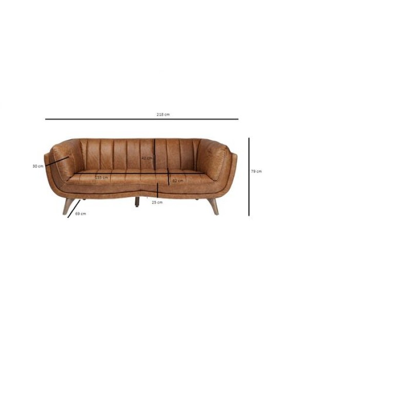 Sofa Bruno 3-Seater